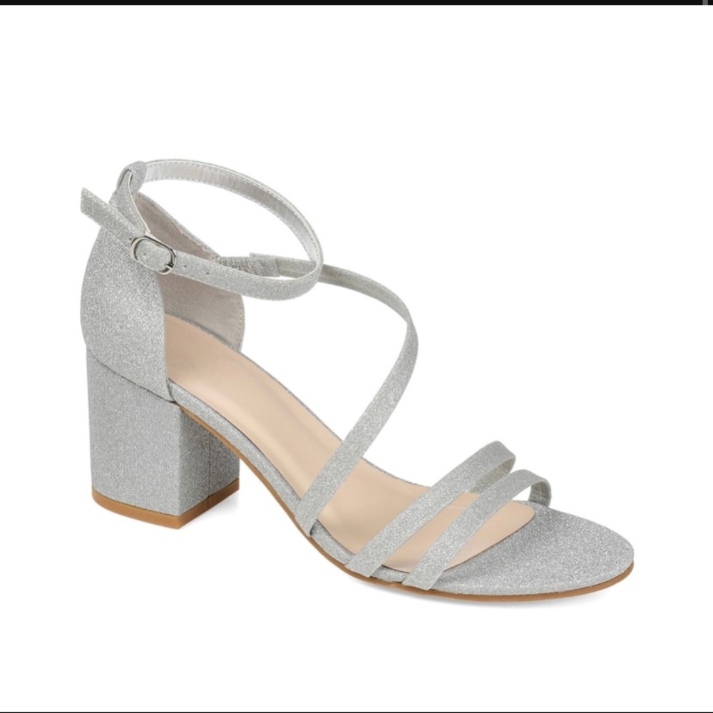 JOURNEE Collection - Bella Glitter Heeled Sandals